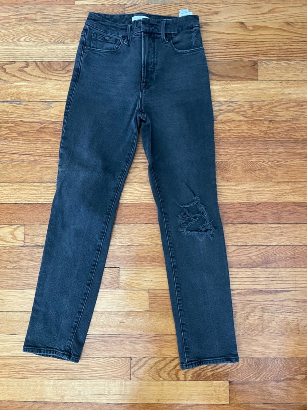 Good American Ripped Skinny jeans